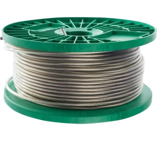 Трос для растяжки оцинкованный М4 DIN 3055 фото фото 2 Трос для растяжки оцинкованный М4 DIN 3055 картинка фото 2